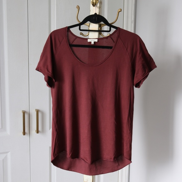 Brick Red Wilfred Short Sleeve TShirt - Picture 2 of 4
